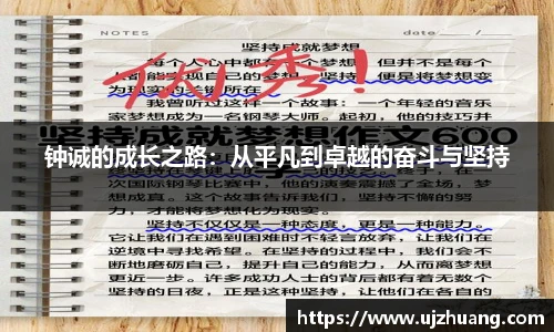 钟诚的成长之路：从平凡到卓越的奋斗与坚持